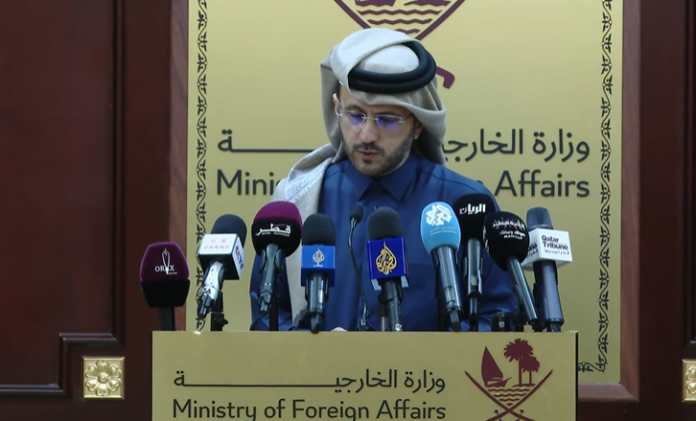 Conferenza stampa del Primo Ministro del Qatar